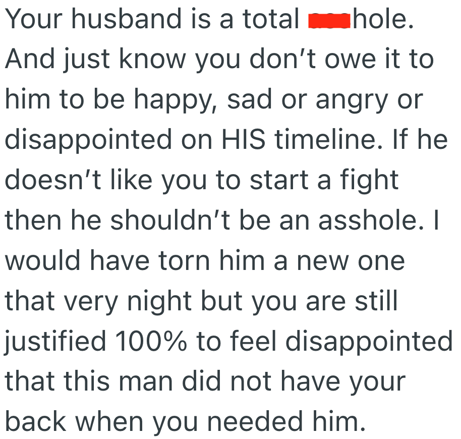 Screenshot 2025 07 14 at 1.09.06 PM Wife Had A Medical Scare And Needs Her Husbands Support, But He Bails And She Doesnt Know If She Should Express Her Disappointment